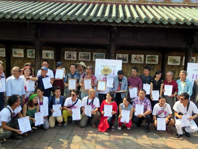 Nét đẹp Cố đô Huế qua con mắt của các họa sỹ nước ngoài ảnh 3