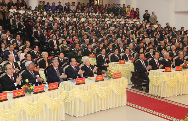 Lễ kỷ niệm 110 năm ngày sinh Tổng Bí thư Trường Chinh ảnh 1