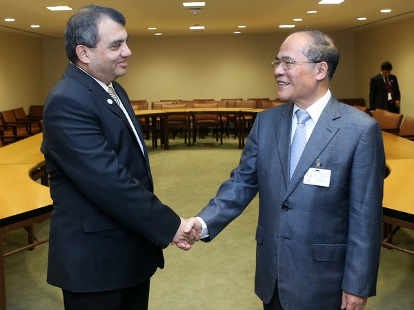 Hoạt động của Chủ tịch Quốc hội Nguyễn Sinh Hùng tại LHQ ảnh 1