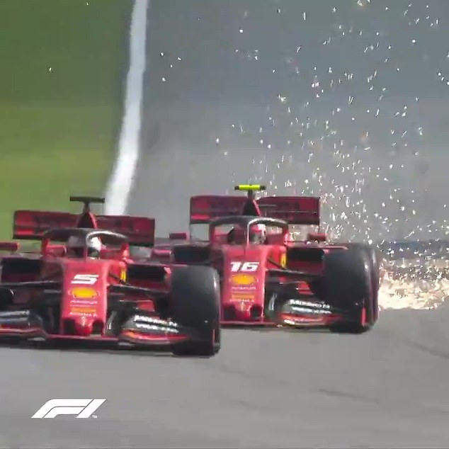 Ferrari chấn chỉnh Vettel và Lerlec sau 'nội chiến' trên đường đua ảnh 1