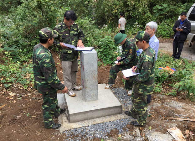 Tỉnh Đắk Nông hoàn thành nhiệm vụ phân giới cắm mốc năm 2017 ảnh 1