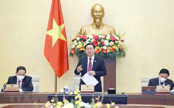 Chính thức khai mạc Phiên họp thứ 8 của Ủy ban Thường vụ Quốc hội ảnh 2