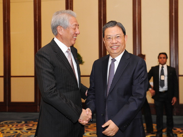 Singapore cam kết thúc đẩy phát triển quan hệ ASEAN-Trung Quốc ảnh 1