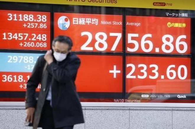 Hầu hết các thị trường chứng khoán châu Á lên điểm trong phiên 8/4 ảnh 1