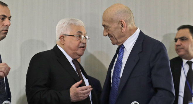 Ông Ehud Olmert: Tổng thống Palestine là đối tác hòa bình duy nhất ảnh 1