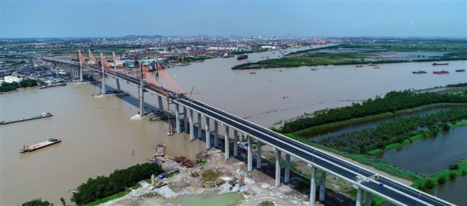 Thu phí cầu Bạch Đằng trên cao tốc Hạ Long-Hải Phòng từ 15/10 ảnh 1