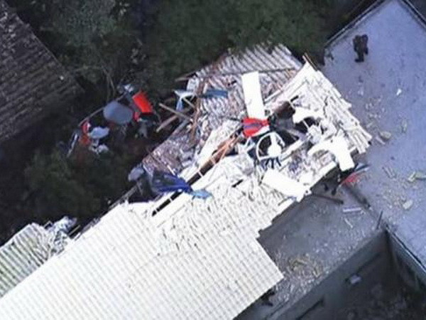 Rơi máy bay trực thăng tại khu dân cư ở Brazil, 5 người chết ảnh 1