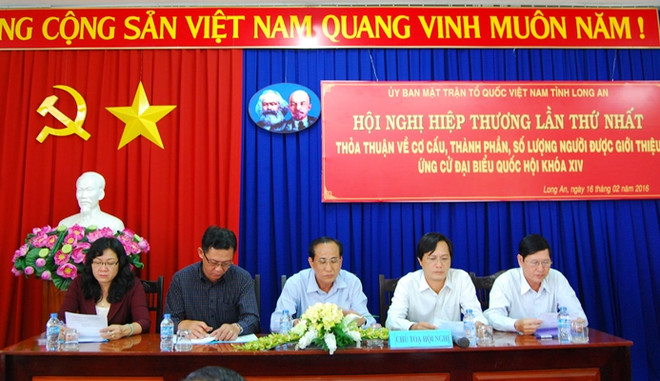 (Nguồn:longan.gov.vn) Long An thống nhất cơ cấu, thành phần, số lượng ứng cử đại biểu QH ảnh 1