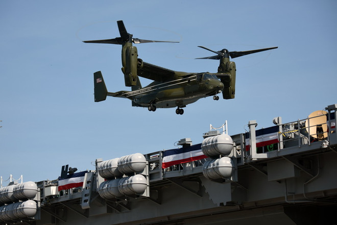 Nhật Bản đề nghị Mỹ hạn chế các chuyến bay của máy bay Osprey ảnh 1