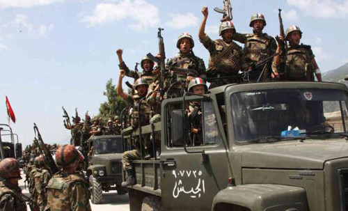 Quân đội Syria từ các hướng rầm rộ đổ về chiến trường Deir Ezzor ảnh 2