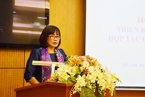 Bà Đặng Hoàng Oanh. (Nguồn: moj.gov.vn) Phó Thủ tướng trao quyết định bổ nhiệm Thứ trưởng Bộ Tư pháp ảnh 1