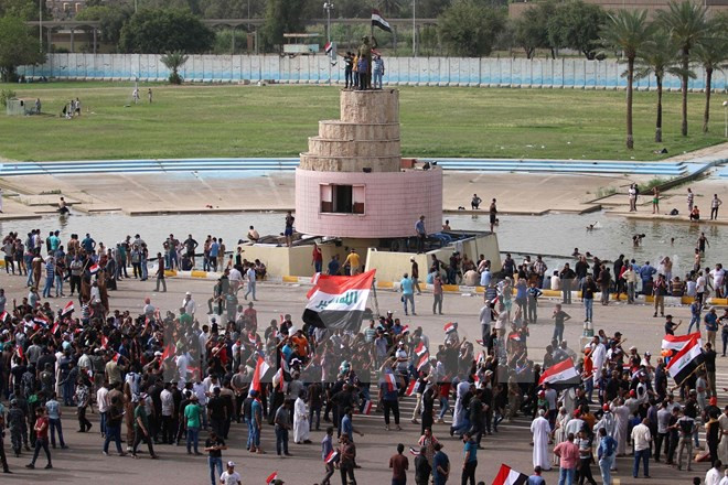 Dỡ bỏ lệnh giới nghiêm ở Baghdad sau khi kiểm soát Vùng Xanh ảnh 1