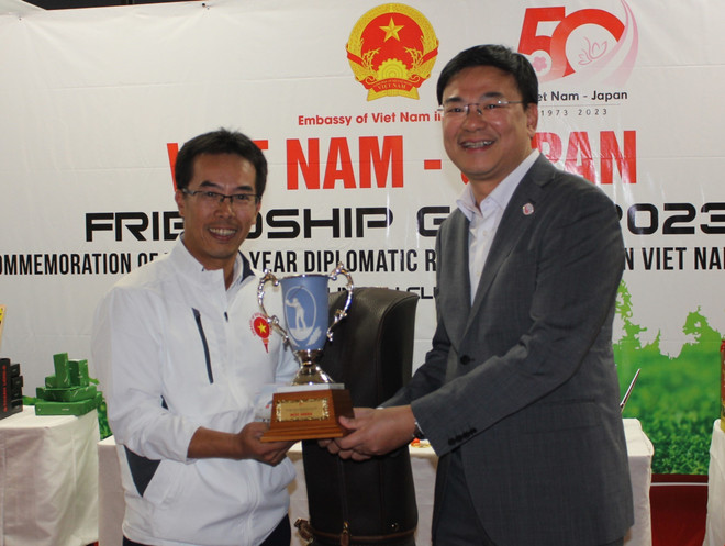 Giải Golf hữu nghị kỷ niệm 50 năm quan hệ ngoại giao Việt Nam-Nhật Bản ảnh 2