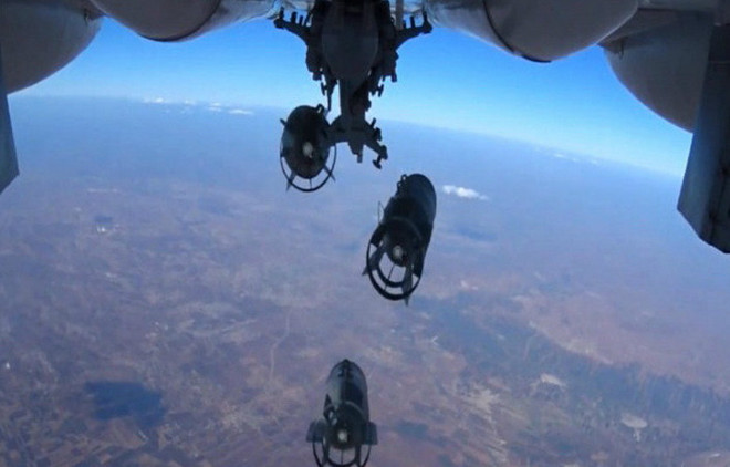 Máy bay Nga phá hủy 237 mục tiêu, 1 trung tâm chỉ huy của IS ảnh 1