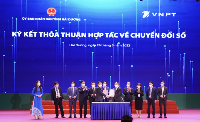 VNPT ‘bắt tay’ Hải Dương đón đầu xu hướng chuyển đổi số ảnh 1