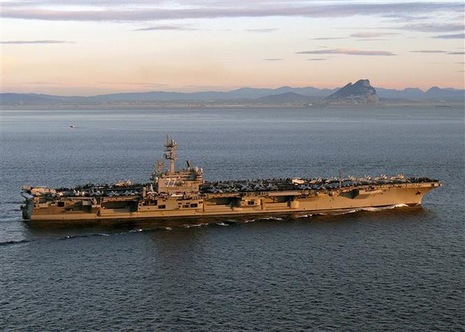 Mỹ gia hạn triển khai nhóm tàu sân bay tác chiến George H.W. Bush ảnh 1