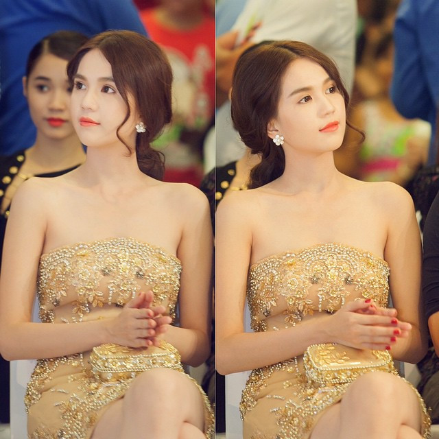 Đuôi ngựa buộc thấp Kiểu tóc sao Việt gắn bó trung thành nhất ảnh 11