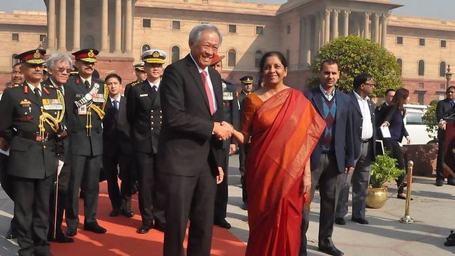 Ấn Độ và Singapore ký kết hiệp ước hải quân, cam kết chống khủng bố ảnh 1