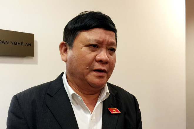 Đại biểu Đặng Ngọc Nghĩa khuyến nghị cơ quan chức năng cần cẩn trọng để không có một Formosa thứ hai. (Ảnh: T.H/Vietnam+) Cần có cơ quan giám định độc lập chất thải nếu đổ xuống biển ảnh 1