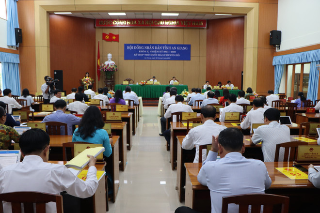 An Giang: Thông qua 12 nghị quyết phục vụ phát triển kinh tế-xã hội ảnh 1