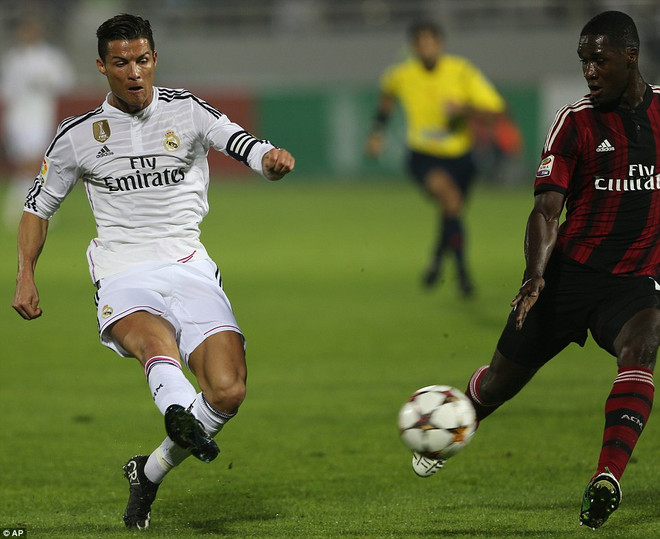 Real Madrid thua sốc AC Milan trong ngày cuối của năm 2014 ảnh 1