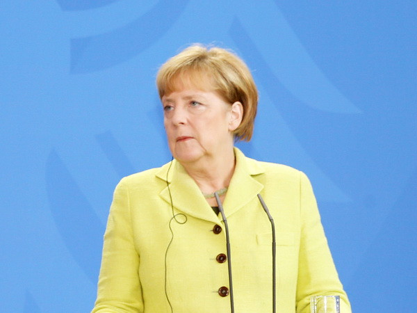 Thủ tướng Đức Angela Merkel. (Ảnh: Đức Tám/TTXVN) Bà Merkel: Tự do hàng hải cũng là lợi ích chiến lược của Đức ảnh 1
