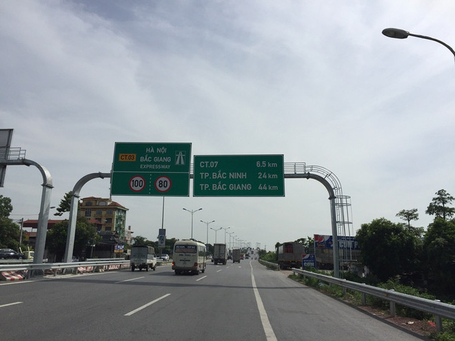 Điều chỉnh giảm tốc độ xe chạy trên Quốc lộ 1, đoạn Hà Nội-Bắc Giang ảnh 1