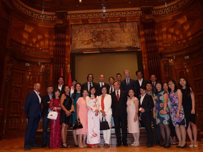 Tiệc chiêu đãi nhân kỷ niệm Quốc khánh Việt Nam tại Áo ảnh 1