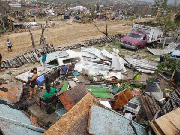 Bão Odile kéo mưa lớn gây thiệt hại nghiêm trọng tại Mexio ảnh 1