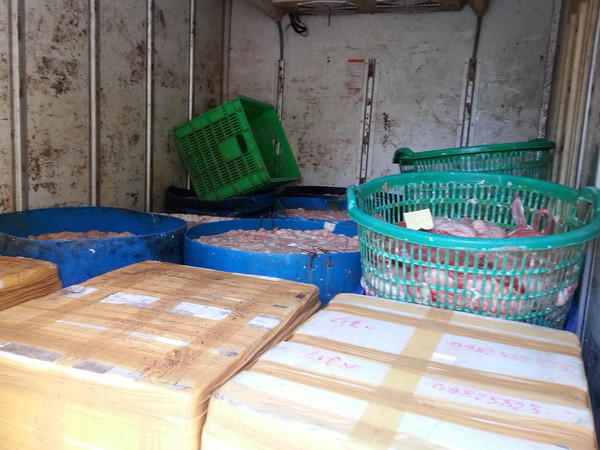 Công an Hà Nội phát hiện, bắt giữ hơn 500kg nội tạng thối ảnh 1