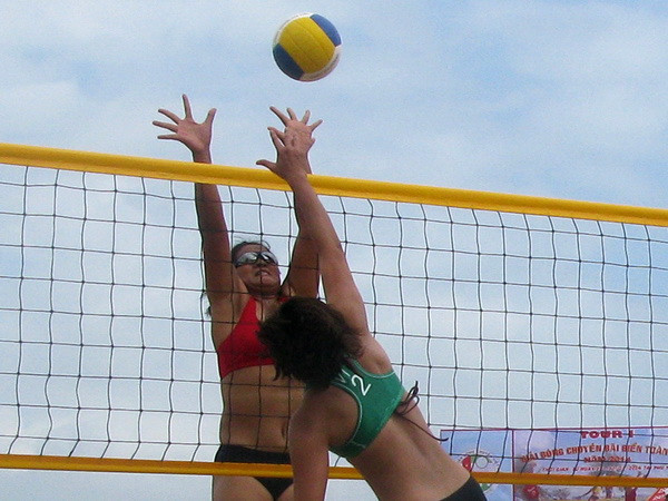 Khởi tranh vòng chung kết giải Bóng chuyền bãi biển toàn quốc ảnh 1