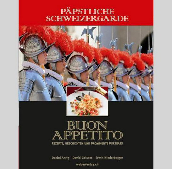 Cuốn sách với tựa đề "Buon appetito." (Nguồn: ANSA) Hé lộ bí mật "hậu trường bếp núc" cho bữa ăn của Giáo hoàng ảnh 3