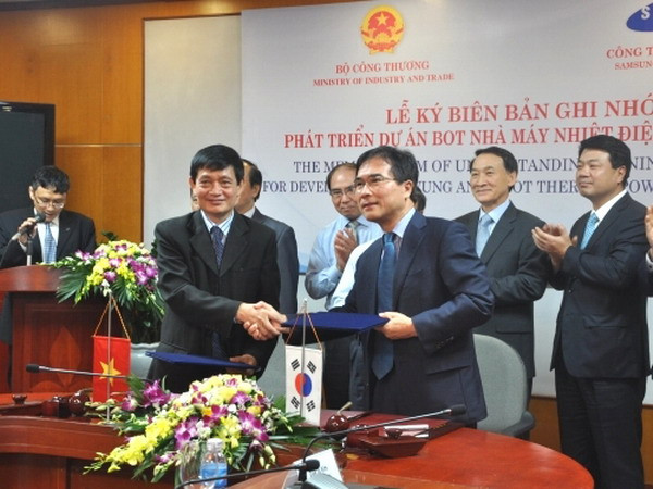 Ký biên bản ghi nhớ phát triển dự án BOT Nhiệt điện Vũng Áng 3 ảnh 1