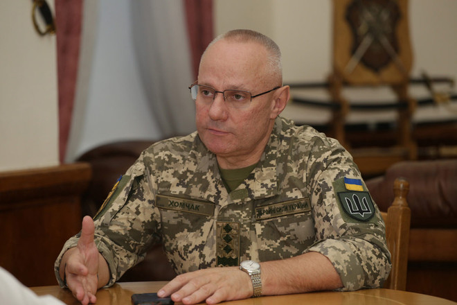 Đại tướng Ruslan Khomchak đã bị cách chức. (Nguồn: kyivpost) Tổng thống Ukraine cách chức Tổng tham mưu trưởng quân đội ảnh 1