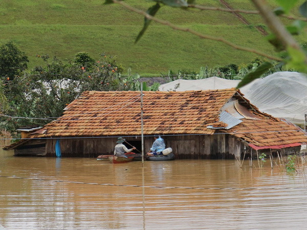 Lâm Đồng: Thủy điện Đa Nhim xả lũ, thủ phủ rau bị “nhấn chìm” ảnh 2