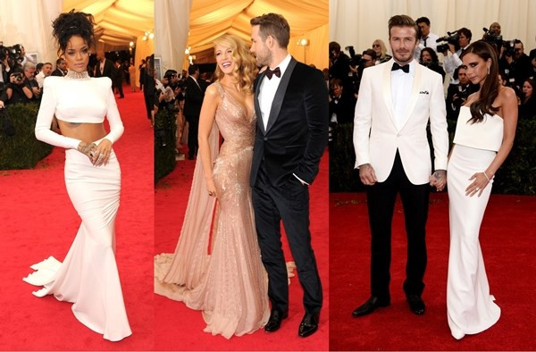 Những bộ cánh lừng lẫy trên thảm đỏ Met Gala bốn năm qua ảnh 3