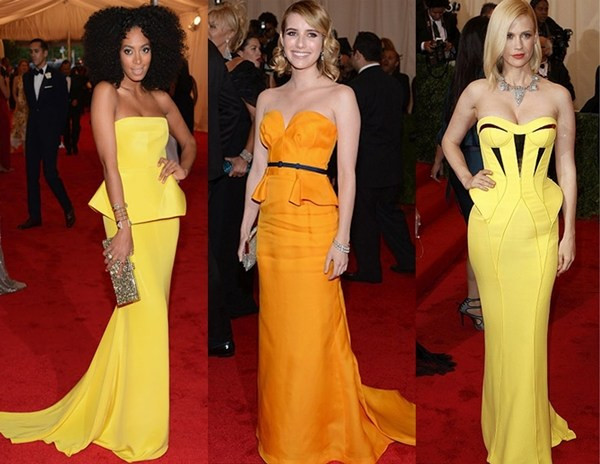 Những bộ cánh lừng lẫy trên thảm đỏ Met Gala bốn năm qua ảnh 8