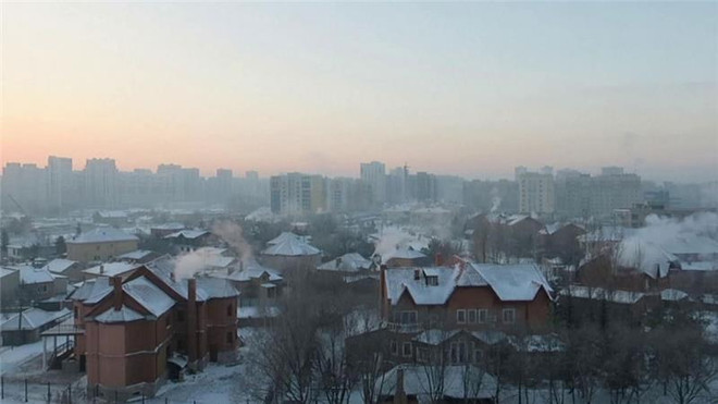 Giá rét tại Kazakhstan. (Nguồn: AP) Kazakhstan lạnh bất thường, nhiệt độ giảm tới 30 độ so với trung bình ảnh 1