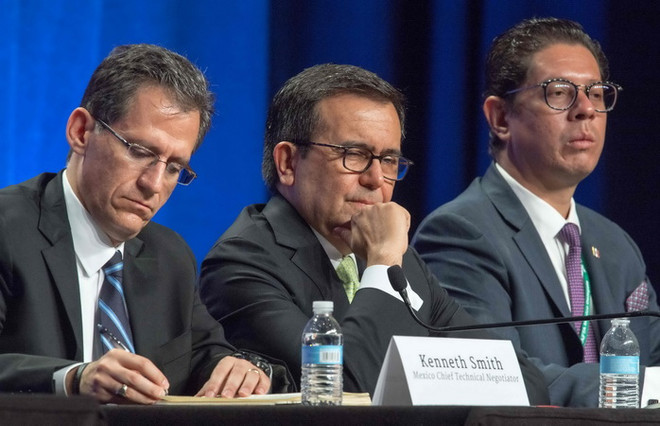 Mỹ, Canada và Mexico kết thúc tái đàm phán NAFTA vòng 1 ảnh 1