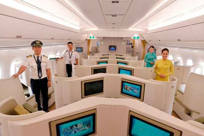 Chín điểm đặc biệt về 9 chiếc máy bay A350 của Vietnam Airlines ảnh 5