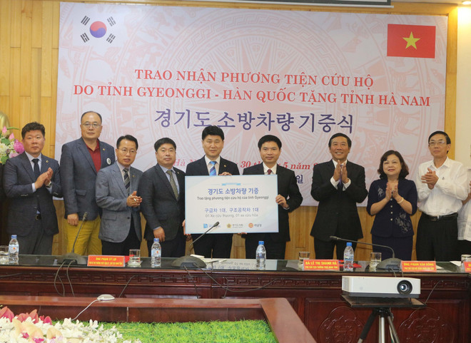 Tăng cường giao lưu, hợp tác giữa tỉnh Hà Nam và tỉnh Gyeonggi ảnh 2