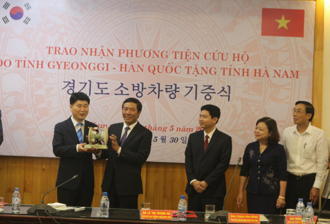 Tăng cường giao lưu, hợp tác giữa tỉnh Hà Nam và tỉnh Gyeonggi ảnh 1