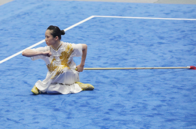 SEA Games 31: Dương Thúy Vi giành Huy chương Vàng thứ hai môn Wushu ảnh 1