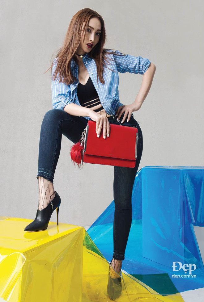 Các công thức "mix and match" màu khối cá tính cho mùa lạnh ảnh 1