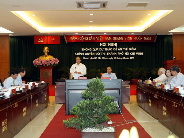 TP.HCM: Thông qua Dự thảo Đề án thí điểm Chính quyền đô thị ảnh 1