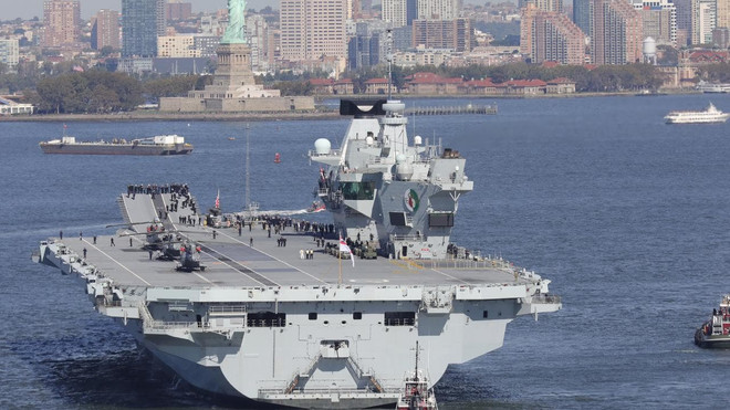 Anh sẽ điều tàu sân bay tới Thái Bình Dương thách thức Trung Quốc ảnh 1