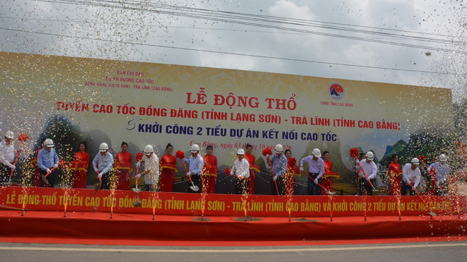 Cao Bằng: Chính thức động thổ xây dựng cao tốc Đồng Đăng-Trà Lĩnh ảnh 1