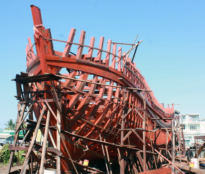 Quảng Ngãi giải ngân hơn 13,2 tỷ đồng đóng tàu đánh cá vỏ thép ảnh 1