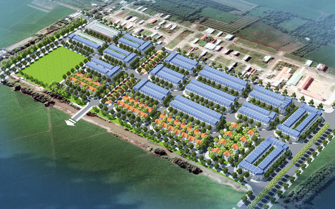 Phối cảnh Dự án Khu Đô thị mới Lê Quý Đôn. (Nguồn: Amecc Hậu Giang) Hậu Giang: Xử lý ảnh hưởng từ dự án Khu Đô thị mới Lê Quý Đôn ảnh 1