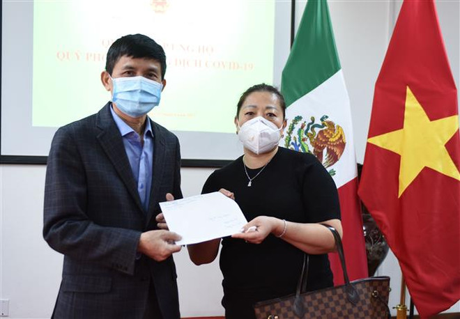 Cộng đồng người Việt tại Mexico góp sức chống dịch COVID-19 trong nước ảnh 1
